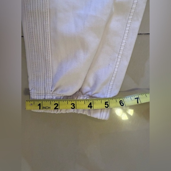 Athleta Farallon jogger pants 8 Light gray Tapered crop Elastic waist Pockets - Picture 14 of 16